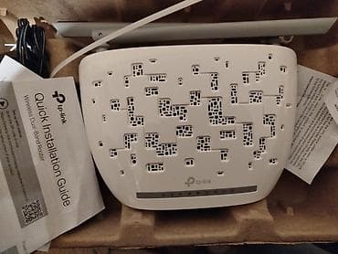 TP-Link simsiz iki diapazonlu router. - İki diapazon: 2.4 GHz və 5 GHz