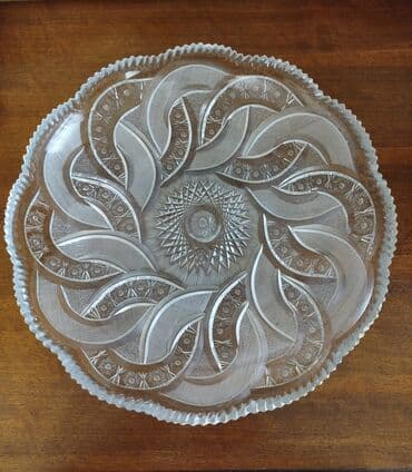 xrustal qablar instagram: Boşqablar, rəng - Ağ, Şüşə — 1