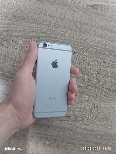 ucuz telofonlar: IPhone 6s, 64 GB, Gümüşü, Qırıq — 1