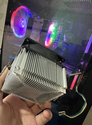paltaryuyan ehtiyyat hissələri: PC prosessor soyuducusu — fan + alüminium heatsink komplekti - — 4