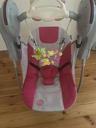 stullar ev ucun: Uşaq üçün elektrikli yelləncək/riasotka - Marka/model: Flamingo — 1