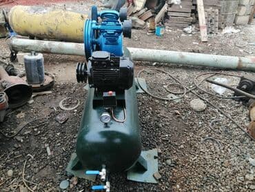hava kampressor: Kompressor.0,8 m3. 12 atmosfer.500 litrlik.Elektirik mühərriki 7.5 — 2