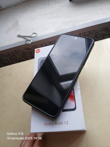 Redmi Note 12, 256 GB, rəng - Qara, Sensor