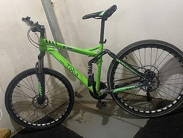 volta vs2: Toba MTB velosipedi – yaşıl-qara dizayn - Çərçivə: Toba alüminium MTB — 1