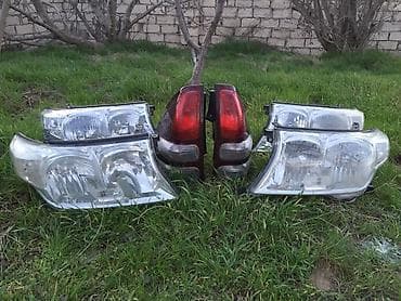 Komplekt, Yaxın və uzaq vuran işıqlar Toyota, 2014 il, Orijinal, Almaniya, İşlənmiş — 3
