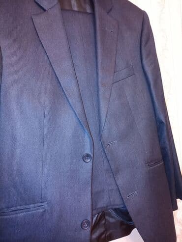 kişi ucun klassik qara kostyum: Kişi üçün kastyum şalvar dəsti. Təmiz Türkiyə məhsulu. Razmer:46 — 6