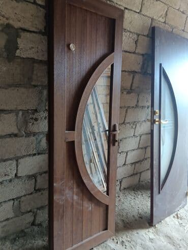 Darvazalar və aksesuarlar: İşlənmiş Otaq qapısı 90x220 sm Zamok ilə, Zəmanətsiz, Ünvandan götürmə — 2