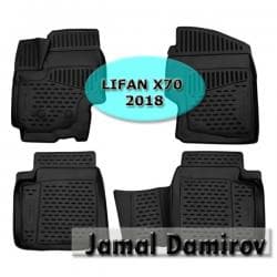 monitor masin ucun: Novline lifan x70 2018 ucun poliuretan ayaqaltilar "aileron" — 1