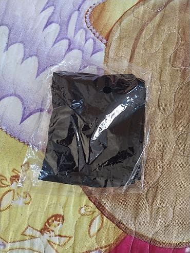 Qara rəngli qolug qolçag hicablı üçün - Material: nəfəsalan, elastik