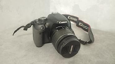 Canon EOS 600D, 18-55mm linza, adapter, qapaq fotoqrafiyaya yeni — 1