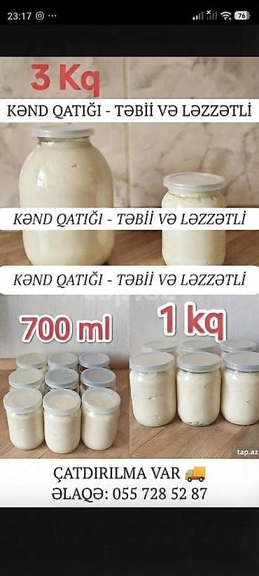 Məhsul: Kənd qatığı – təbii və ləzzətli - Ev üsulu ilə mayalanmış lalafo.az -da Məhsul: Kənd qatığı – təbii və ləzzətli - Ev üsulu ilə mayalanmış