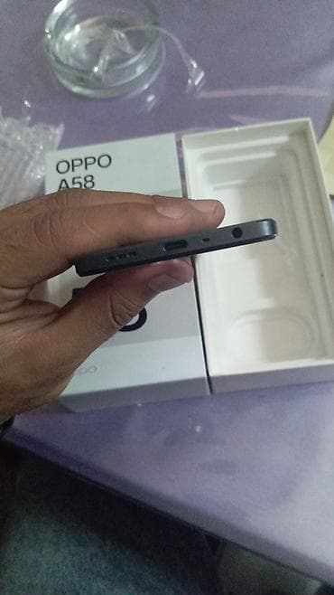 4g: Oppo A58 4G, 128 GB, rəng - Qara — 4