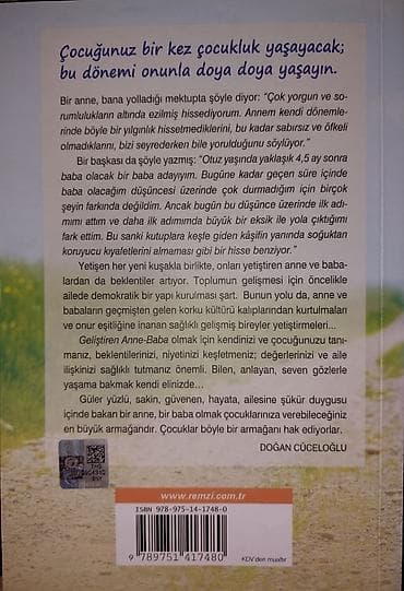 kitab şkafi: Geliştiren Anne-Baba------Doğan Cüceloğlu — 2