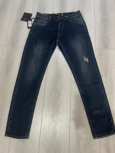 şalvar cins: Dolce & Gabbana kişi cins şalvarı - Model: dar kəsim (slim), 5 — 1