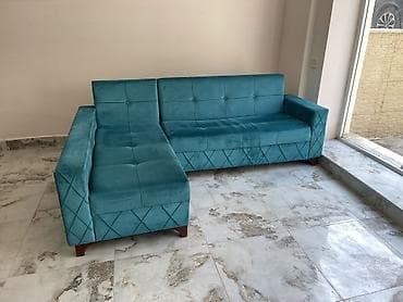 pol silen mop: Künc divan, İşlənmiş, Açılan, Bazalı, Vеlur parça, Çatdırılma yoxdur — 3