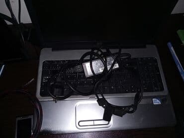 купить б у ноутбук: HP noutbuk deyəsən ekran karti yanib ekran qaralib kabel ilə manitora — 6
