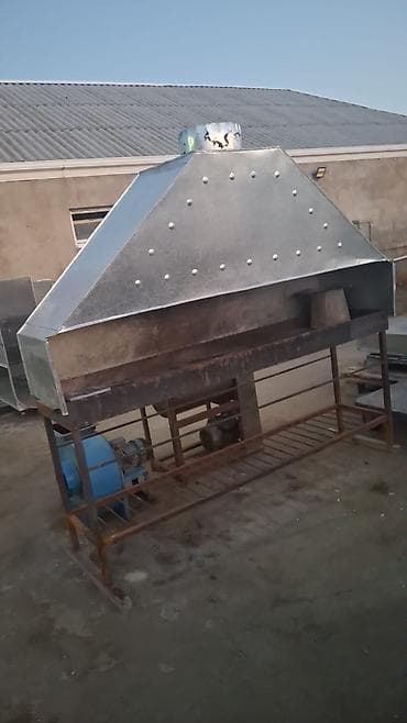 barbekü manqal: Manqal- ici kerpicli, uzerinde havalandirma,motoru, zondu, torbasi — 1