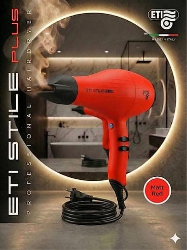 type c adapter: ETI STILE PLUS – Professional saç quruducu - İstehsal ölkəsi: İtaliya — 4