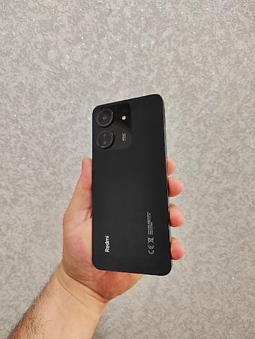 cloud cx a4: Redmi 13C, 128 GB, rəng - Qara, Sensor — 7