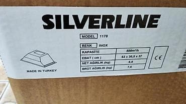 Aspiratorlar: Aspirator mebel içi gizlin aspirator Silverline Turk istehsali Orjinal — 5