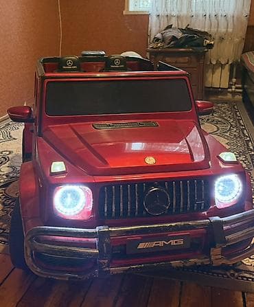 Uşaq üçün elektrikli Mercedes-Benz AMG G-Class tipli yürütmə maşını - — 2