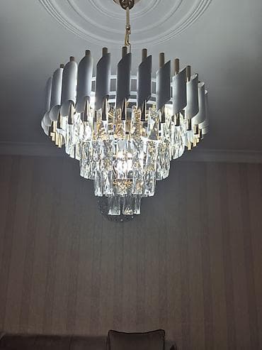 qəd: Çılçıraq, 10 və daha çox lampa, Metal — 3