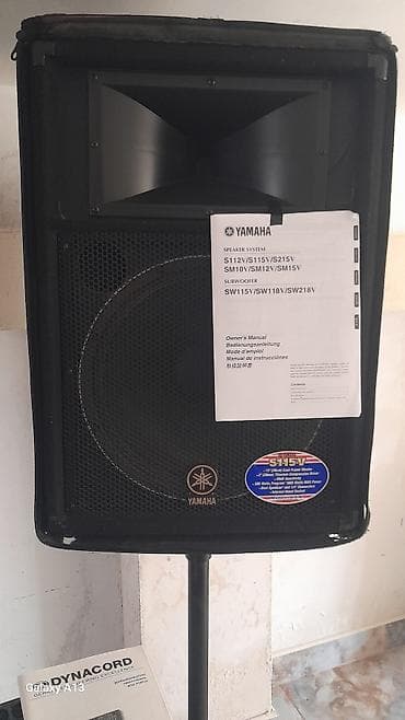 dynacord 2: Dynacord PowerMate 1000/1600 gücləndiricili mikser + Yamaha S115V — 8