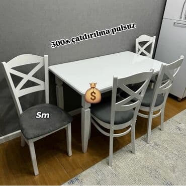 taxta stol stul satiram: Yeni, 4 stul — 1