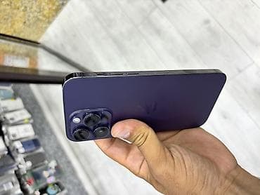 irşad 14 pro: IPhone 14 Pro, 128 GB, Deep Purple, Face ID — 2