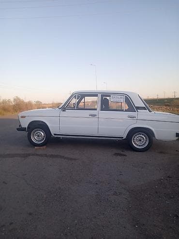 aqua masin: VAZ 2106, ağ sedan - Kuzov: klassik 4 qapılı sedan, ağ rəng - Ön-arka — 3