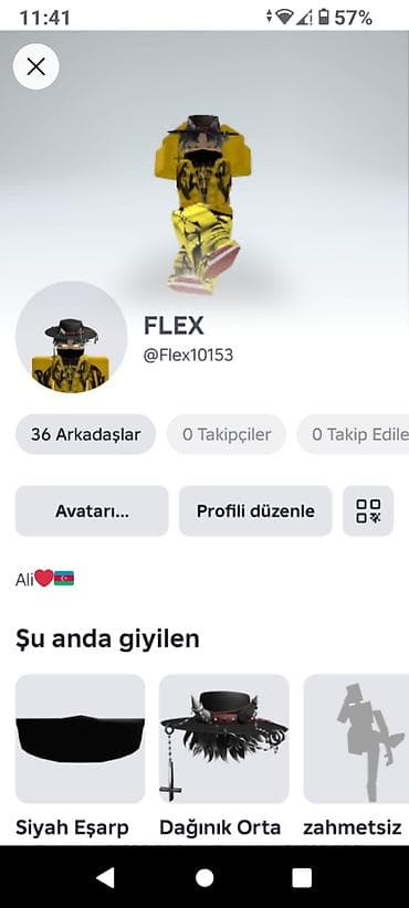 bayram: Roblox avatar dəsti – “FLEX” üslubu - Platforma: Roblox Avatar Editor — 1