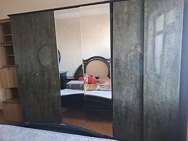 Mebel: 2 təknəfərlik çarpayı, Dolab, Komod, Termo, İşlənmiş — 3
