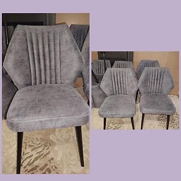 6 eded stul satilir. *Qiymeti 300 Azn.* Unvan mehdiabad. *afa