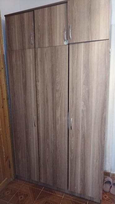 palma agaci: 3 qapılı, Qəhvəyi, Taxta, Açılan, Düz dolab — 5