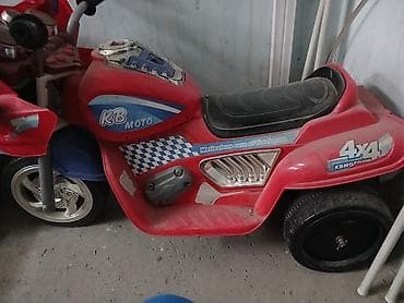 tap.az oyuncaqlar: Uşaq üçün elektrikli üçtəkərli motosiklet - Rəng: qırmızı-mavi - — 6