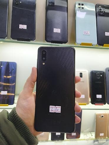 samsung galaksi: Samsung Galaxy A02, rəng - Qara — 1