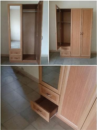 paltar dolablar: 3 qapılı, Güzgülü, Açılan, Düz dolab — 2