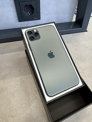 i̇phone 8 plus: IPhone 11 Pro Max, 64 GB, Alpine Green, Zəmanət, Simsiz şarj, Face ID — 2