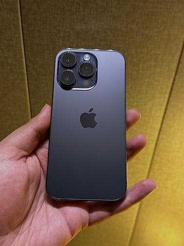 apple watch series 1: IPhone 14 Pro, 128 GB, Deep Purple, Zəmanət, Kredit, Simsiz şarj — 1