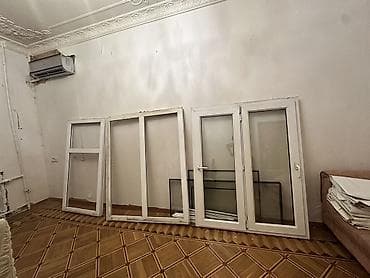 pano: PVC plastik pəncərə bloku - Material: ağ rəngli PVC profil, ikiqat — 9
