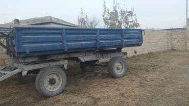 продажа трактор: Kənd təsərrüfatı üçün ikioxlu traktor qoşqusu (saman, taxıl, gübrə — 1