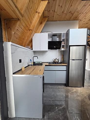 heyet evi dizaynlari: A-frame üslubunda modulyar dağ evi - Xarici görünüş: Üçbucaq formalı — 4