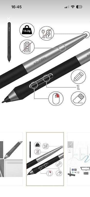 ucuz oyun komputeri: MODEL: Deco Pro_SXP-Pen Deco Pro_S Grafik Tablet Tasarım ödüllü grafik — 4