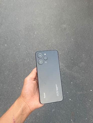 ikinci el radiatorlar: Redmi 12, 128 GB, rəng - Qara, Barmaq izi — 1