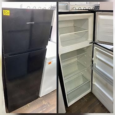 2 qapılı Hoffman Soyuducu Satılır, rəng - Qara