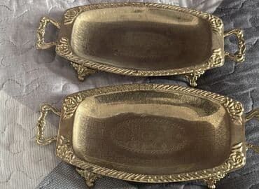 Əntiq vaza, 1960 il, Bürünc, SSRİ