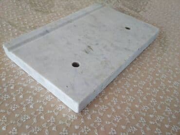 Mərmər qələmqabı. Sovet dövründən qalma. Qələm taxılan dəmirləri