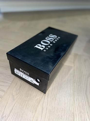boss: HUGO BOSS kişi krossovkaları - Brend: BOSS (Hugo Boss) - Rəng: Tünd — 4
