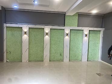 Plitə işləri: Alçıpan və kafel-metlax ustalığı Xidmətlər: - Alçıpanla arakəsmə — 8