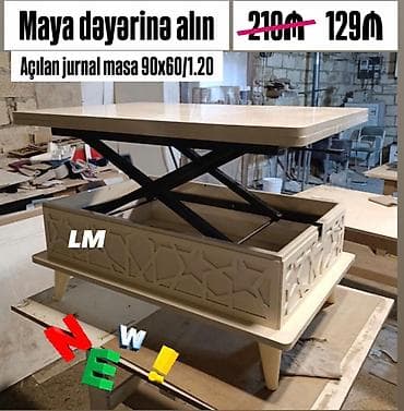 islenmis iran sobasi: Jurnal masası, Yeni, Transformer — 2